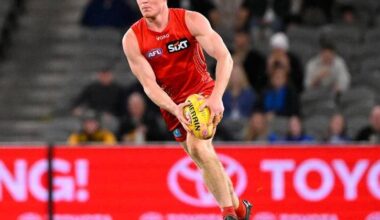 Gold Coast's Matt Rowell is not taking the Brisbane Lions lightly ahead of Saturday's AFL clash. Photo: Adam Trafford/AAP PHOTOS