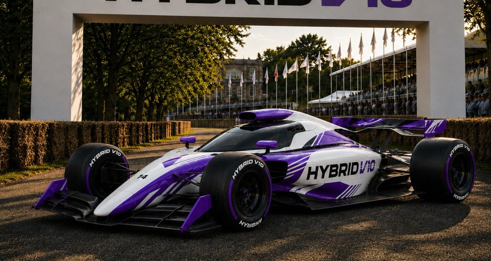 F1 news: First render of proposed HybridV10 series released