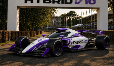 F1 news: First render of proposed HybridV10 series released