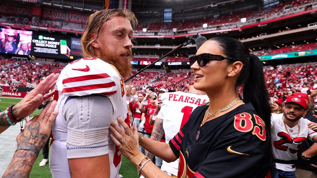 NFL wife Claire Kittle continues her meteoric rise up the pop culture rankings, home run off a head & MEAT!