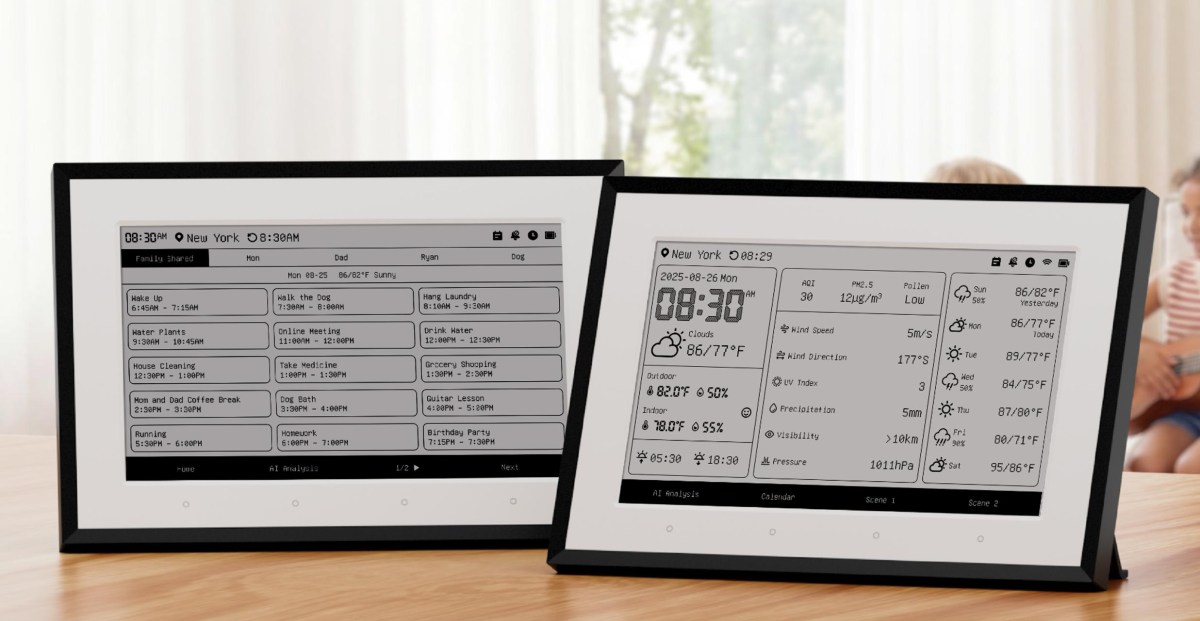SwitchBot’s E Ink weather display is now available following its CES debut.