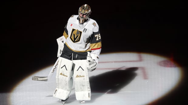 1 year after acquittal in Hockey Canada sexual assault trial, Carter Hart could win Stanley Cup