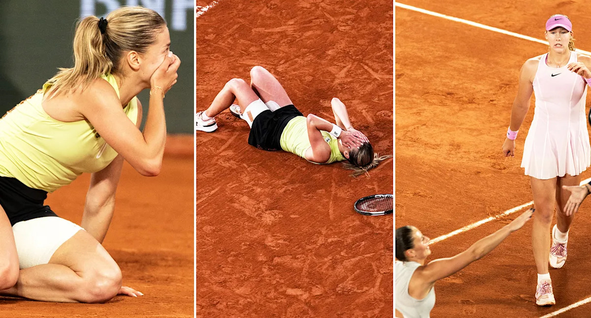 Tennis world blown away over 'shock' moment at French Open never seen before in 58 years