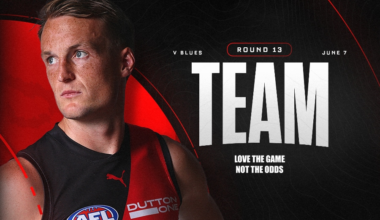 Team Selection: Final side for Sunday at the 'G