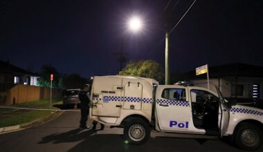 Shots fired at events venue in south-western Sydney