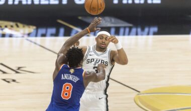 Spurs' Keldon Johnson continues playoff slump in Game 2 of NBA Finals