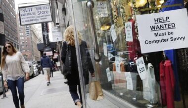 Data indicates the US economy added 93,000 more jobs in March and April than previously estimated. Photo: AP PHOTO
