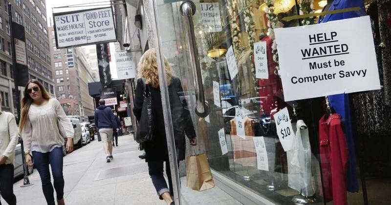 Data indicates the US economy added 93,000 more jobs in March and April than previously estimated. Photo: AP PHOTO