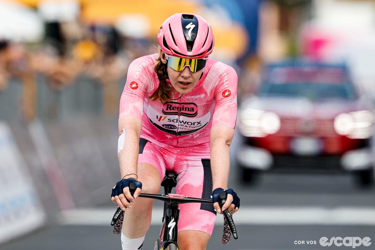 Déjà vu for Van der Breggen in final stage of the Giro d'Italia