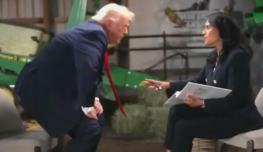 ‘Unhinged’: Trump storms out of NBC TV interview when pressed on false election claims