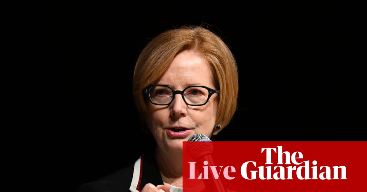Australia news live: Julia Gillard ‘disgusted’ by ‘ditch the witch’ ads targeting Victorian premier; One Nation ahead of Labor in new poll | Australian politics