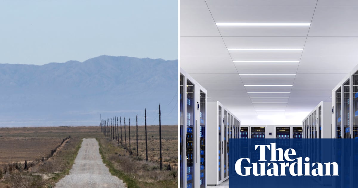 Majority of US’s new AI datacenters to be built on drought-hit land | US news