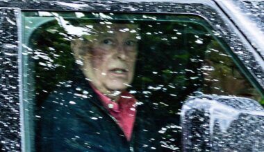 Prince Andrew spotted with large facial bruise near Sandringham home