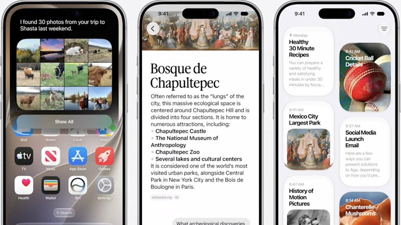 Apple WWDC: Siri AI unveiled
