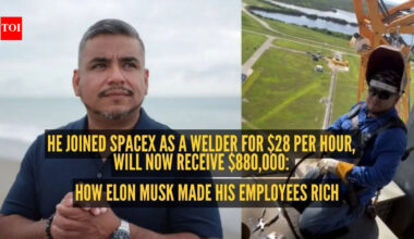 He joined SpaceX as a welder for $28 per hour, will now receive $880,000: How Elon Musk made his employees rich