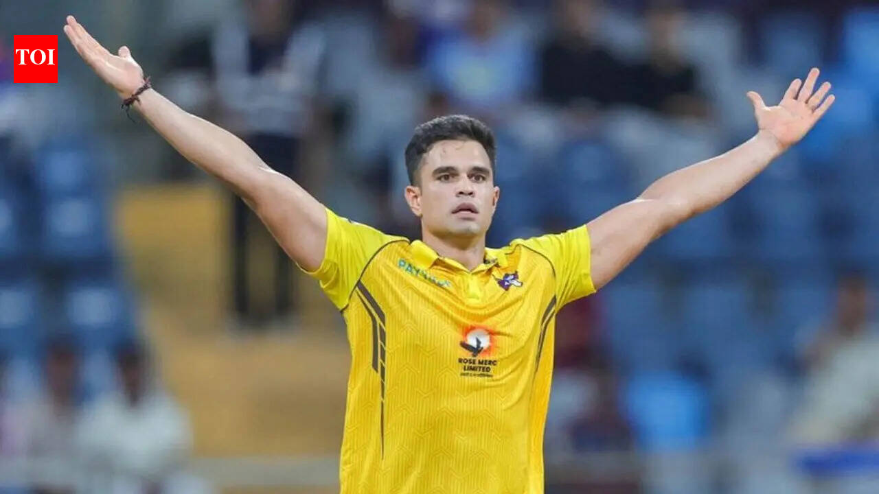 Watch: Arjun Tendulkar shines with bat and ball, gets big applause from captain Shivam Dube in dressing room | Cricket News