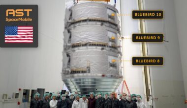 Three new BlueBird satellites are go.