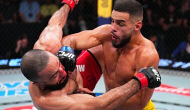 Surging Gabriel Bonfim jumps into the top five in UFC Vegas 118 rankings update