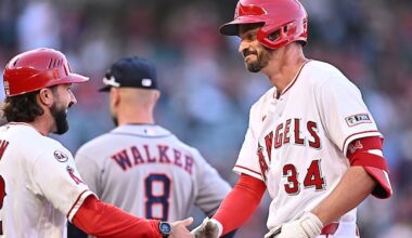 Cancer survivor Trey Mancini completes MLB comeback with 3 hits in start for Angels