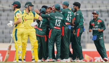 Australia v Bangladesh ODI: Tourists suffer historic 86-run loss in series opener