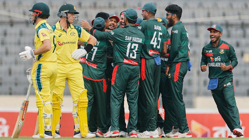 Australia v Bangladesh ODI: Tourists suffer historic 86-run loss in series opener