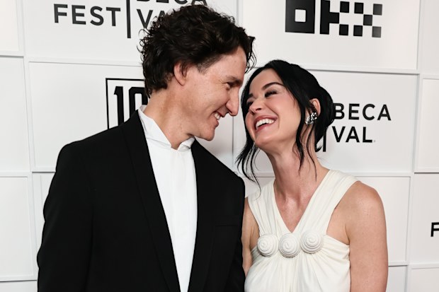 Justin Trudeau and Katy Perry attend her concert film premiere