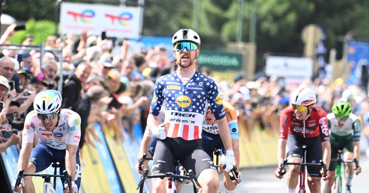 Quinn Simmons reflects on his first victory of the year