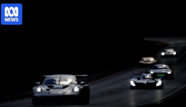 Palestinian Australian driver Yasser Shahin prepared for the 24 Hours of Le Mans