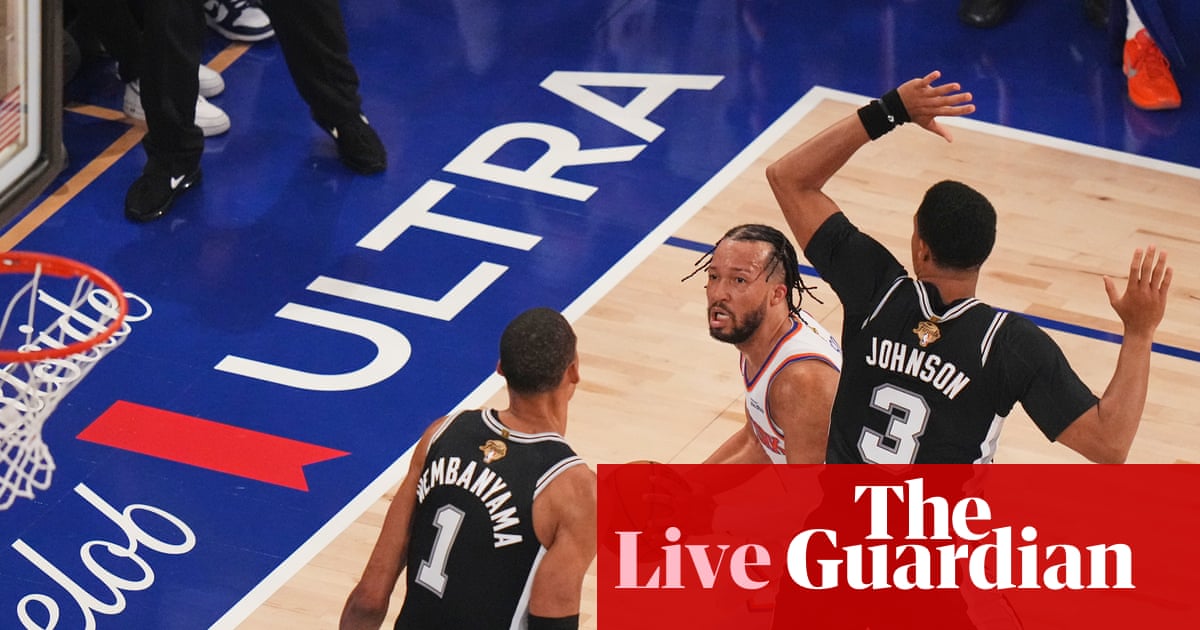 NBA finals 2026 Game 4: San Antonio Spurs v New York Knicks – live updates | NBA finals
