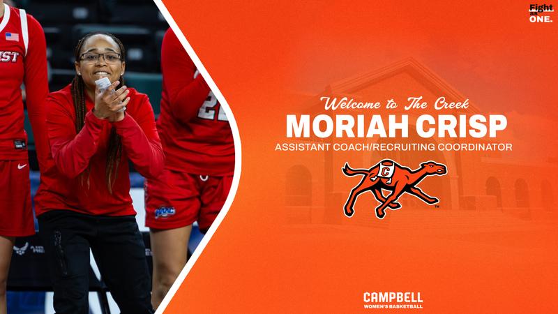 Crisp named assistant coach - Campbell University