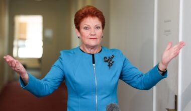 One Nation fundraising audit: Pauline Hanson scoffs at Anthony Albanese’s scepticism of ‘Fire the Liar’ campaign