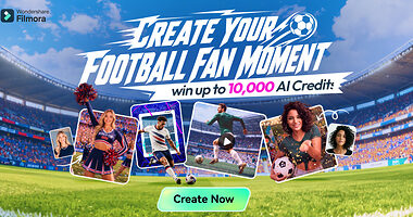 Wondershare Filmora Launches New Football-Themed Creative Assets and Global Creator Challenge to Celebrate the Season's Biggest Football Moments