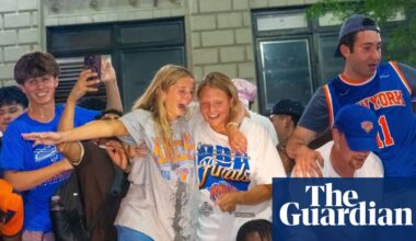 ‘Go Knicks!’: from Wu-Tang to Trump, New York is gripped by basketball fever | New York