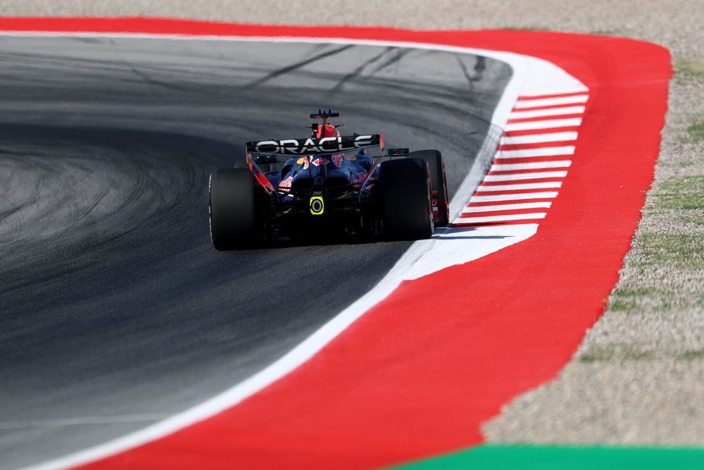 Verstappen couldn't get to grips with the hard tyre during FP2