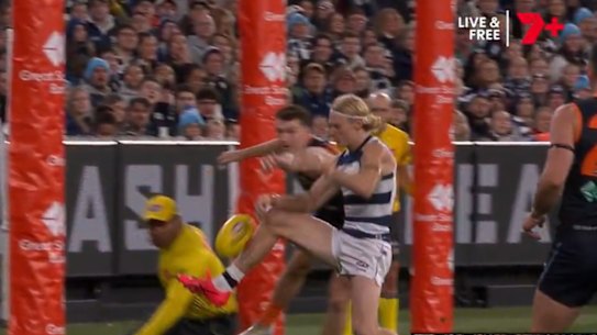 Greg Swann says the ARC ran out of time to award Ollie Dempsey this goal.