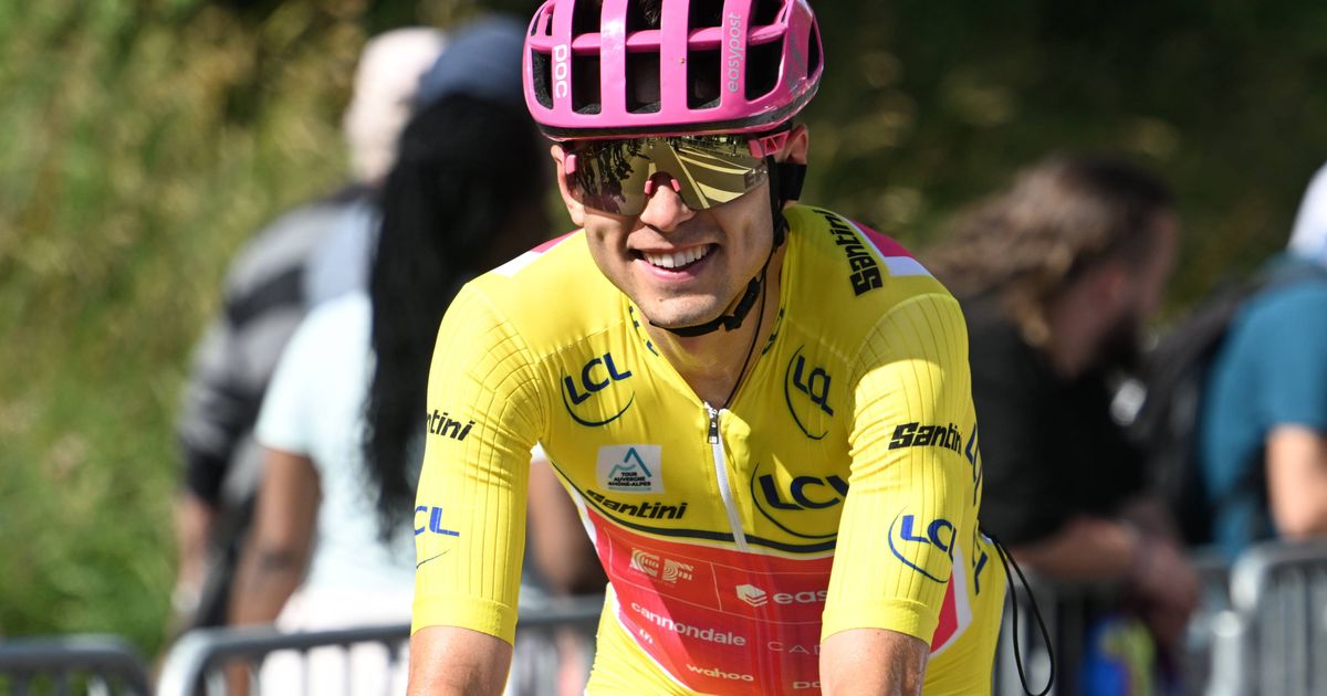 Tour ambitions, racing mentality and the power of EF: yellow-clad Alex Baudin was the hero of the Dauphiné for days