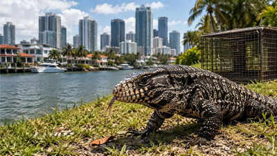 Some of the biggest states in the US, home to several tech billionaires, are racing to stop spread of 4-foot-long lizards as June and July are ...