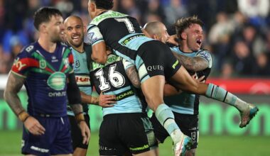 ‘Unreal feeling’: Sharks deny high-flying Warriors in Auckland