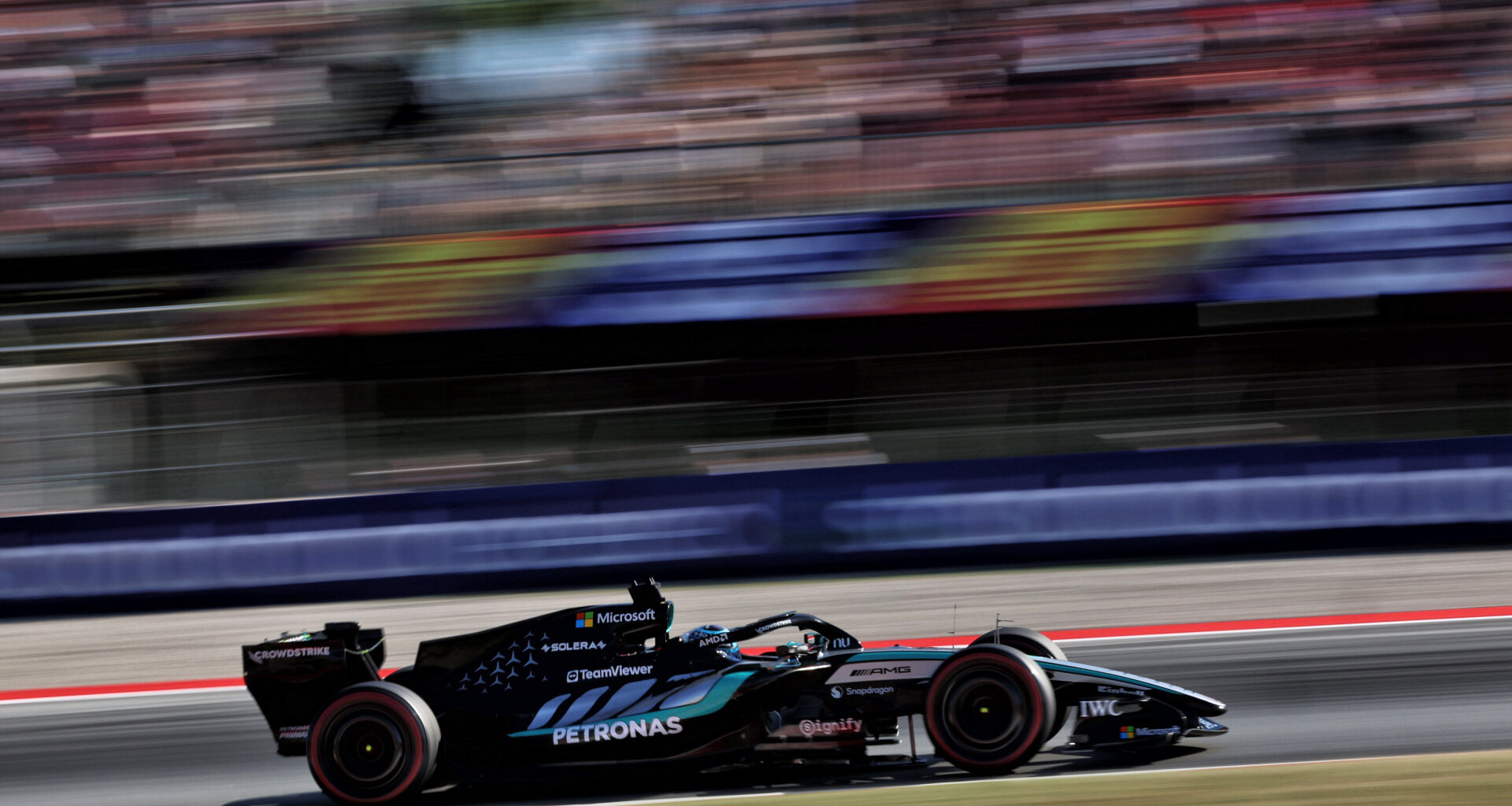 F1 news: George Russell lays down marker in final Barcelona practice