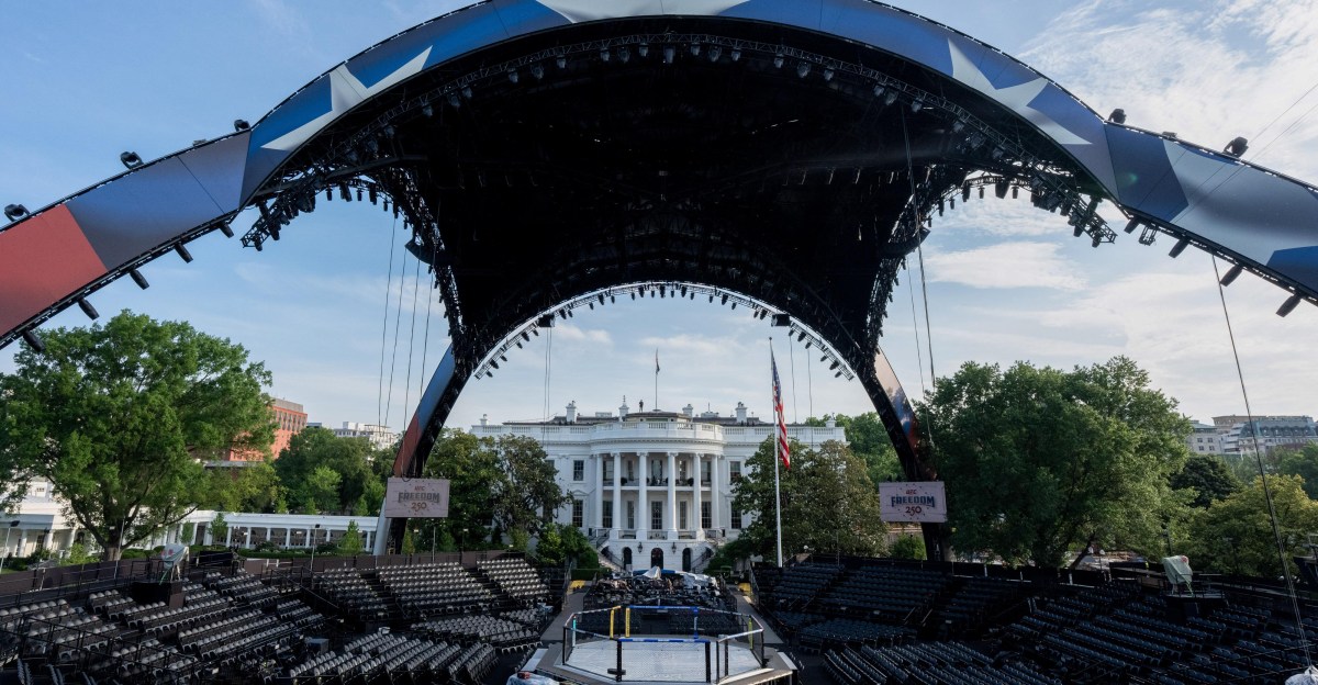 Updated Weather Report Calls For 100-Degree Heat, Multiple T-Storms At UFC White House