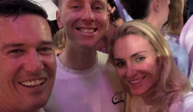 Nine Tour de France winners at the Monaco GP after party