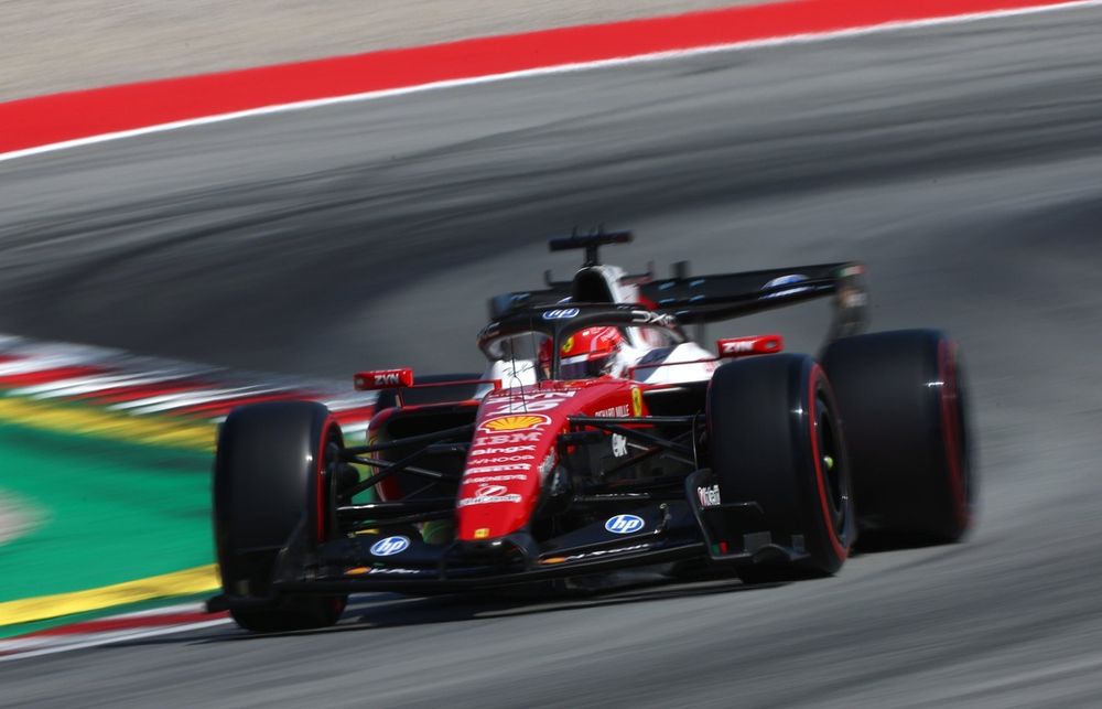 Charles Leclerc ended Q3 in the wall