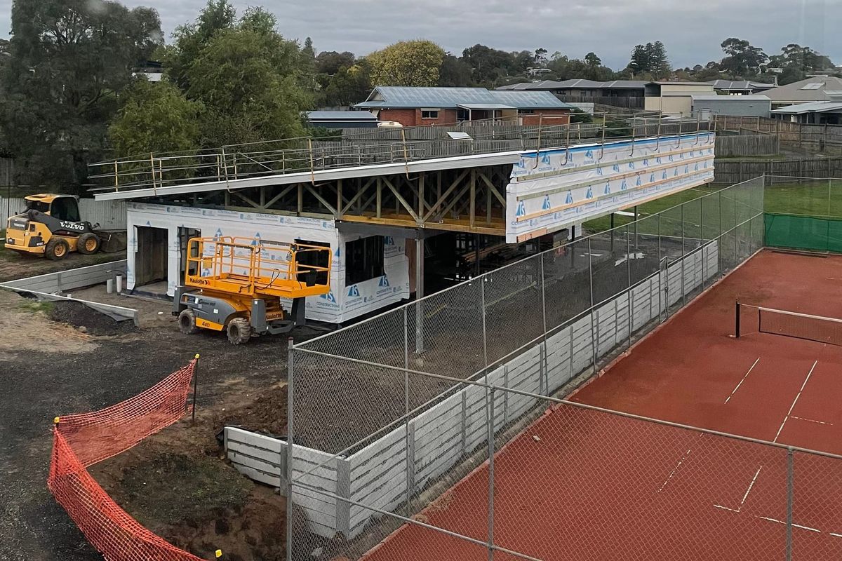 Korumburra Tennis Club prepares farewell for clubrooms