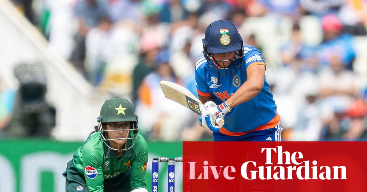 Women’s T20 World Cup: India v Pakistan – live | Women's T20 World Cup 2026