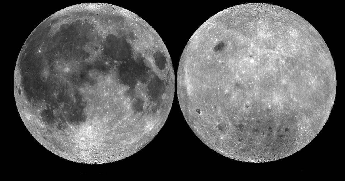 Why does one side of the Moon have a lot of craters, while the other does not?