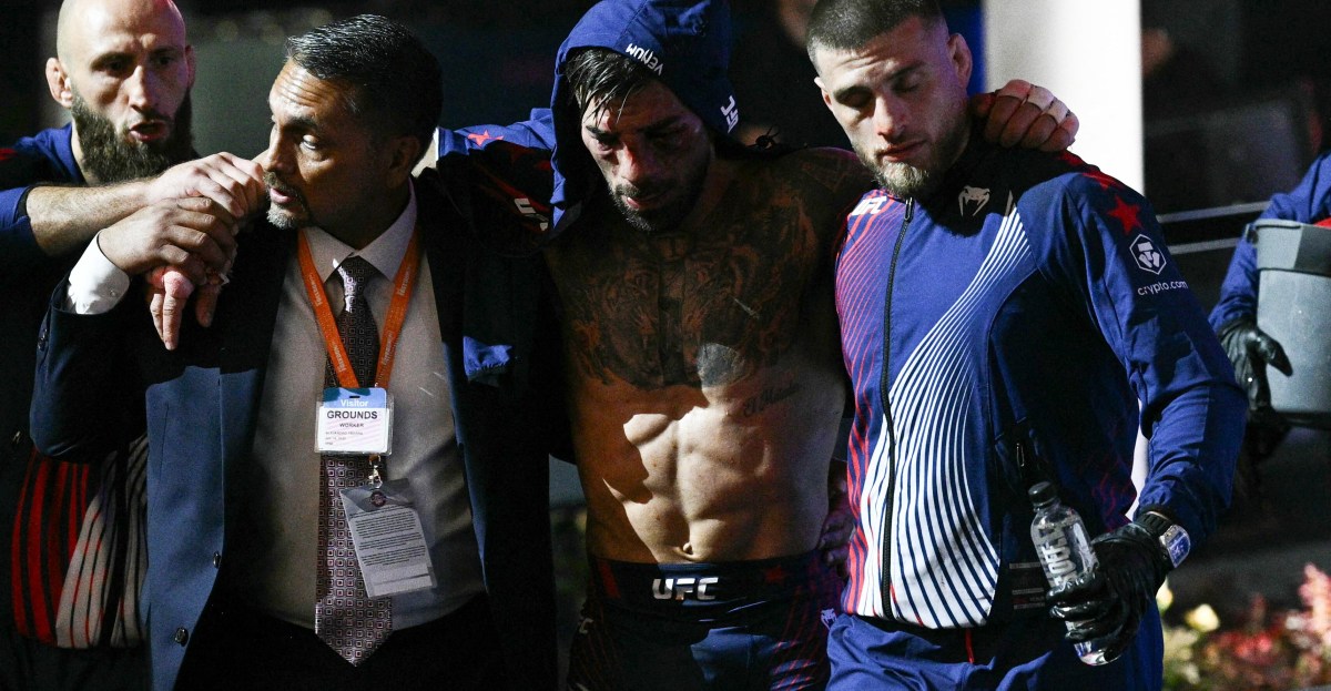 Humbled! UFC fighters react to Ilia Topuria’s brutal White House loss