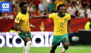 South Australian community, family reacts to Nestory Irankunda's World Cup goal