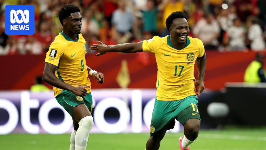 South Australian community, family reacts to Nestory Irankunda's World Cup goal