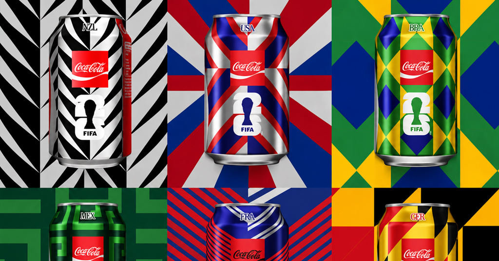 New Coca-Cola cans offer football fans the chance to win a World Cup ball | Article