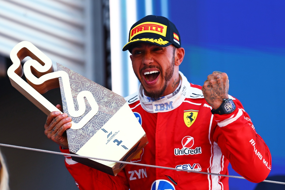 The crazy stats from Hamilton's Barcelona GP triumph and his first win for Ferrari